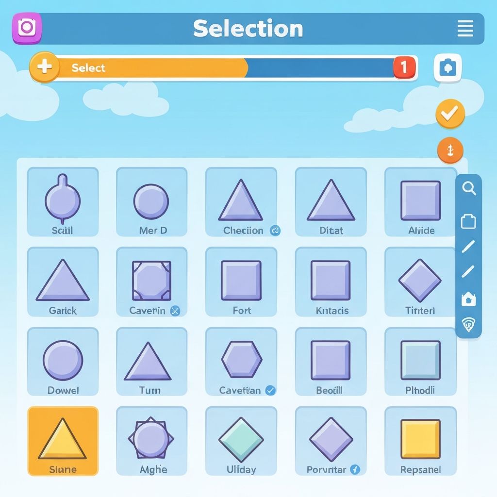 Soft Builder element selection